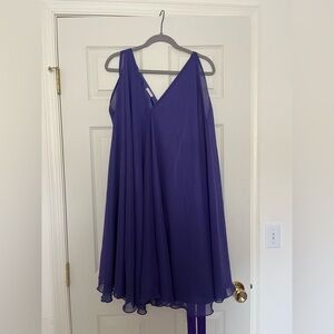Elegant Purple Dress